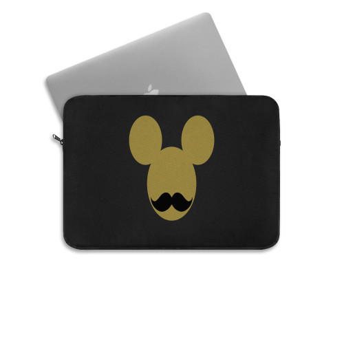 Mickey Mouse Mustache Laptop Sleeve