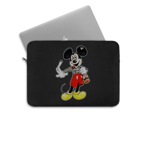 Mickey Mouse The Bad Laptop Sleeve