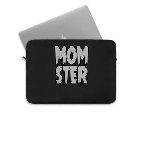 Momster Halloween Mom Is A Monster Laptop Sleeve