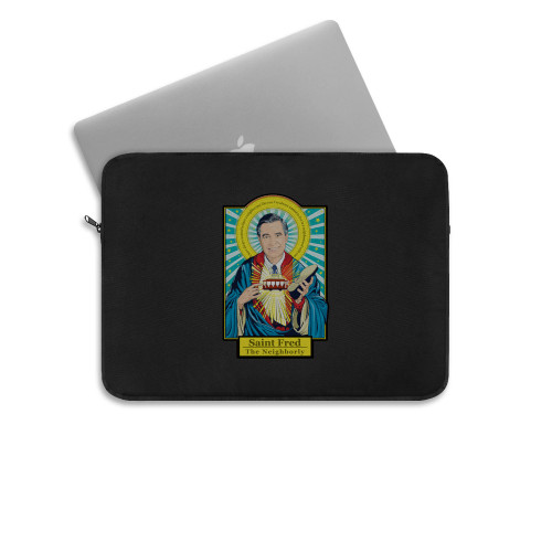 Mr Rogers Saint Fred The Neighborly Its A Beautiful Day Laptop Sleeve