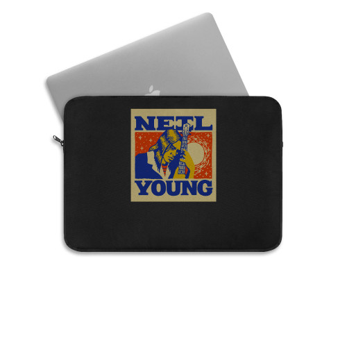 Neil Young Dribbble Fan Art Laptop Sleeve