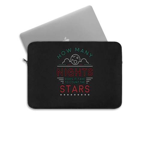 One Direction How Many Nights Laptop Sleeve