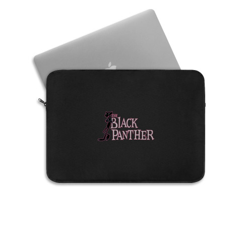 Pink Panther And Black Panther Crossover Laptop Sleeve