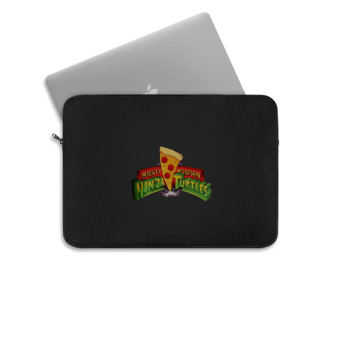 Pizza Ninja Turtles Power Rangers Laptop Sleeve