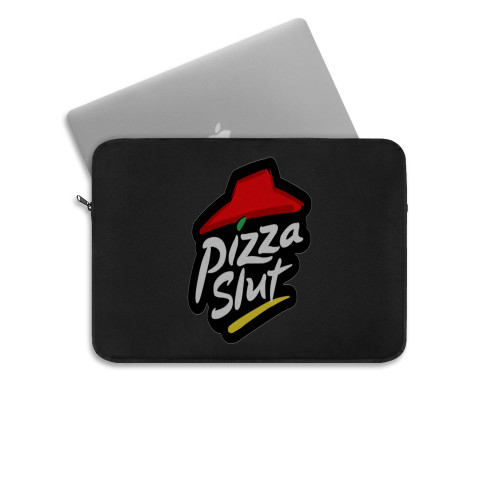 Pizza Slut Pizza Hut Parody Laptop Sleeve