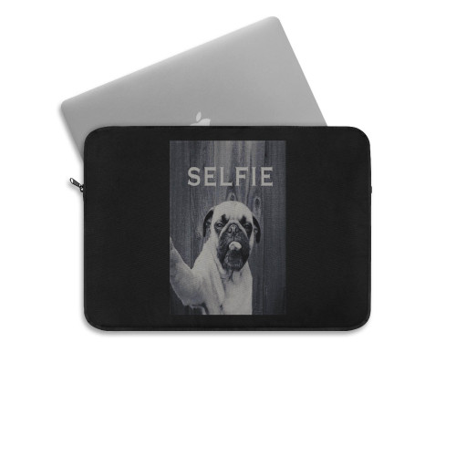 Pug Life Bulldog Selfie Laptop Sleeve