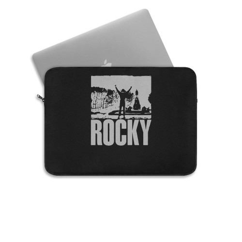Rocky Balboa Silhouette Laptop Sleeve