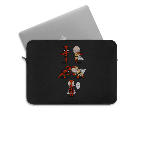 Saitama X Deadpool Fusion Laptop Sleeve