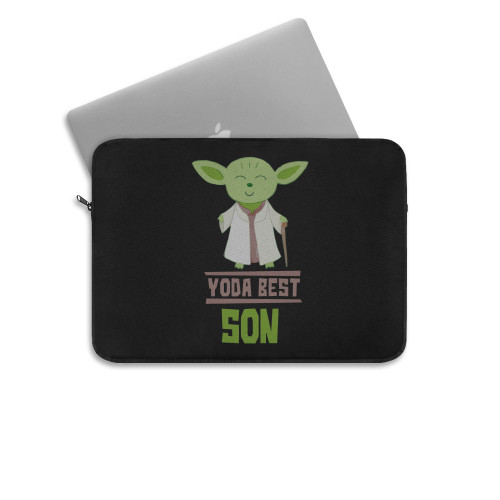 Star Wars Yoda Best Son Laptop Sleeve