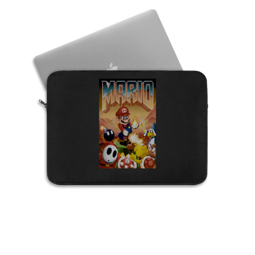 Super Mario Doom Laptop Sleeve