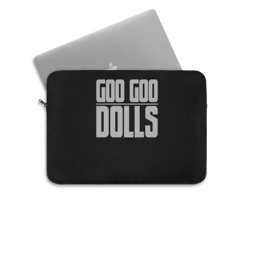 The Goo Goo Dolls Title Black And White Laptop Sleeve