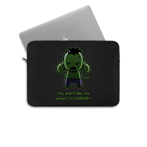 The Hangry Hulk Laptop Sleeve