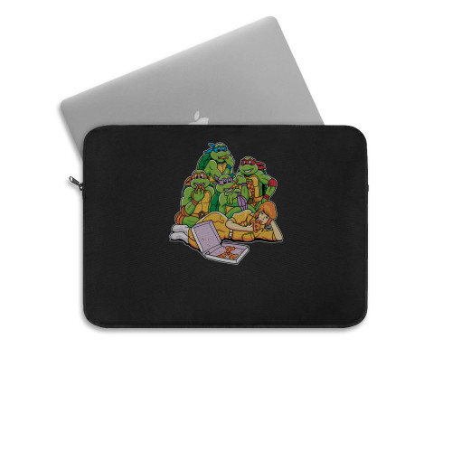 Tmnt Ninja Pizza Club Laptop Sleeve