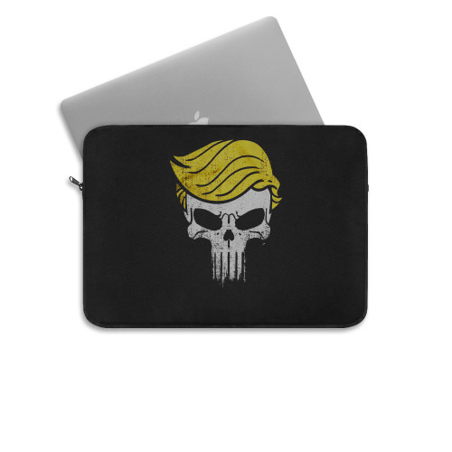 Trump The Punisher Parody Laptop Sleeve