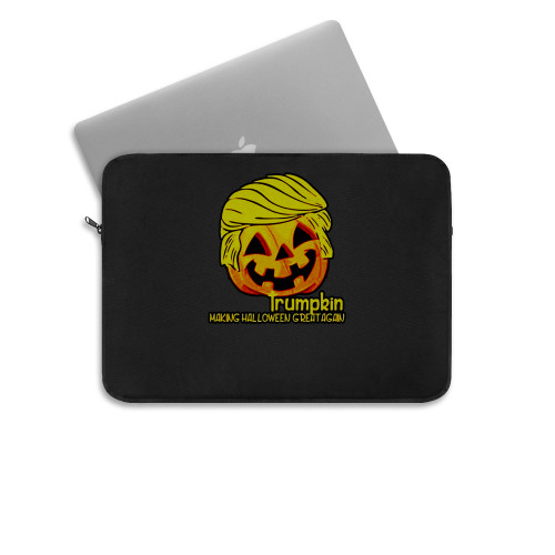 Trumpkin Silly Trump Halloween Laptop Sleeve