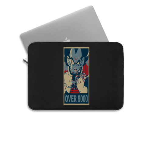 Vegeta Its Over 9000 Laptop Sleeve