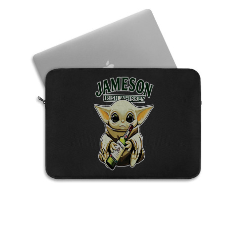 Yoda Jameson Irish Whisky Funny Star Wars Laptop Sleeve