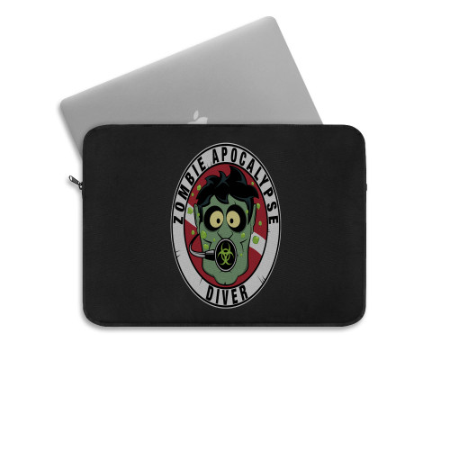 Zombie Apocalypse Diver Laptop Sleeve