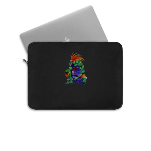 Blanka Jimmy Super Street Fighting Laptop Sleeve