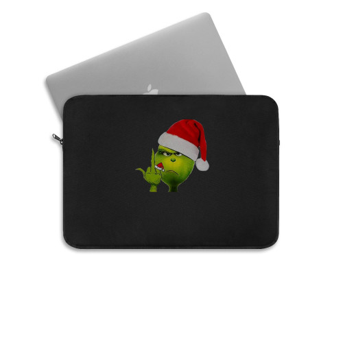 Middle Finger The Grinch How The Grinch Stole Christmas Laptop Sleeve