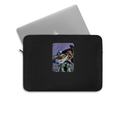 The Zombie Vs Alien Laptop Sleeve