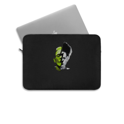 Universal Monsters Frankenstein And Bride Split Laptop Sleeve