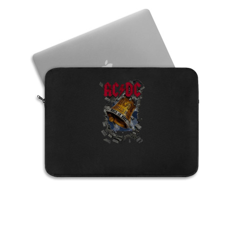 Acdc Hells Bell Rock Or Bust Laptop Sleeve