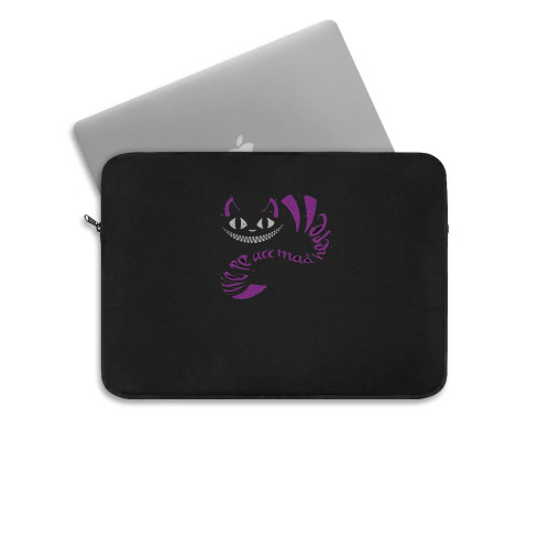 Cheshire Cat Alice In Wonderland Logo Art Laptop Sleeve