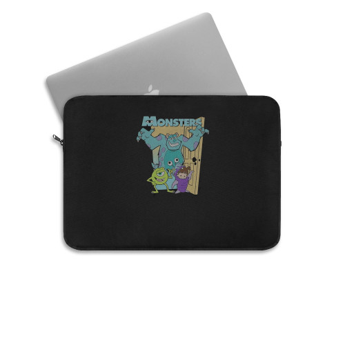 Disney Monsters Inc Mike Sully Boo Laptop Sleeve
