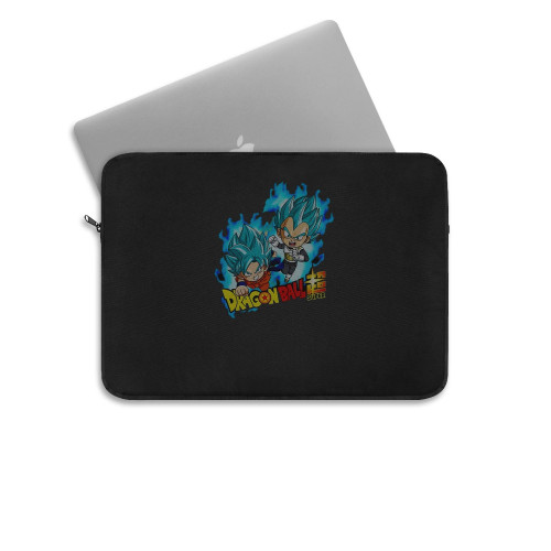 Dragon Ball Super Saiyan Blue Goku And Vegeta Laptop Sleeve
