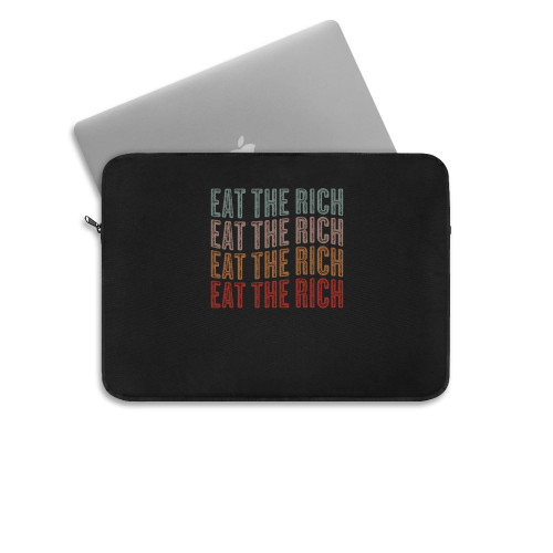 Eat The Rich Love Art Laptop Sleeve