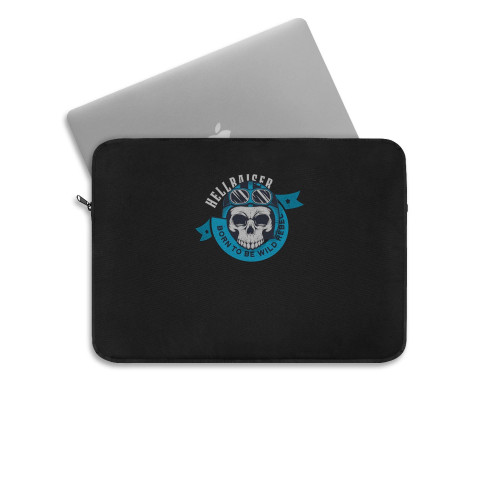 Hellraiser Skull Rebel Artsy Laptop Sleeve