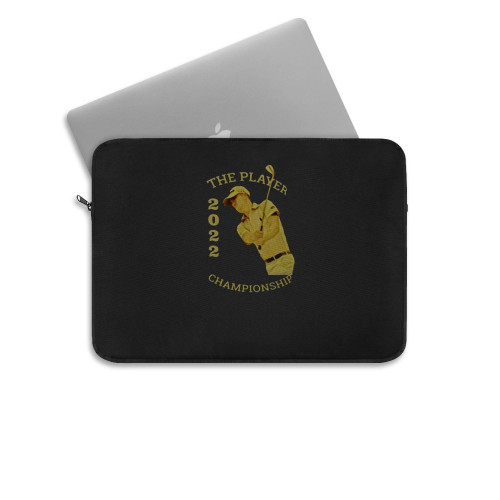 Justin Thomas Champion 2022 Logo Art Laptop Sleeve