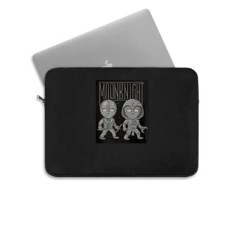 Moon Knight Funny Egyptian Hieroglyphics Laptop Sleeve
