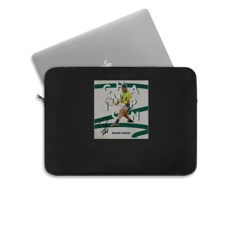 Nadal King Of Clay Laptop Sleeve Nadal King Of Clay Laptop Sleeve