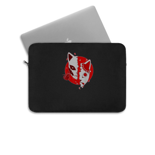 Otaku Is Kitsune Anime Mask Laptop Sleeve