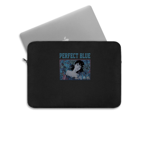 Perfect Blue Retro Laptop Sleeve