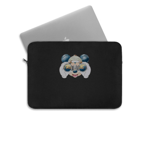 Safari Mickey Minnie Family Laptop Sleeve