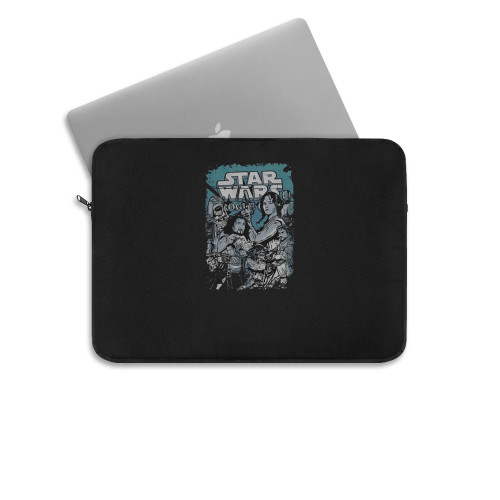 The Force The Mandalorian Retro Laptop Sleeve