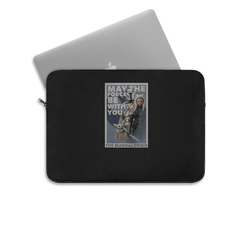 The Mandalorian Ahsoka May The Force Laptop Sleeve