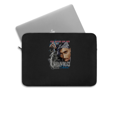 Tupac Shakur 2Pac All Eyez On Me Rap Death Row Vintage Laptop Sleeve