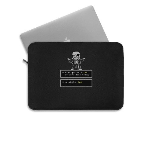 Undertale Skeleton Sans Laptop Sleeve Undertale Skeleton Sans Laptop Sleeve