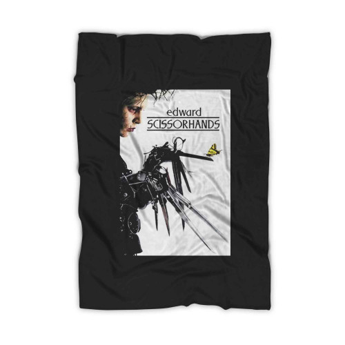 Edward Scissorhands Classic Horror Blanket