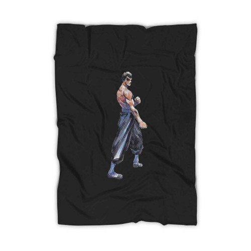 Fei Long Lee Super Street Fighting Blanket