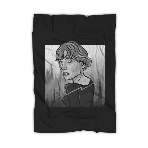 Taylor Swift Folklore Blanket