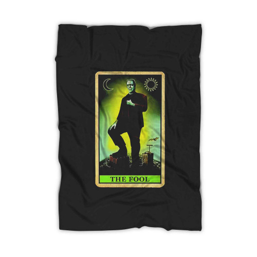 The Fool The Munsters Herman Munster Tarot Card Blanket