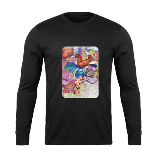 Chun Li In Stage Street Fighting Long Sleeve T-Shirt Tee