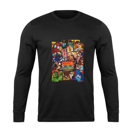 Japanese Arcade Flyer Long Sleeve T-Shirt Tee