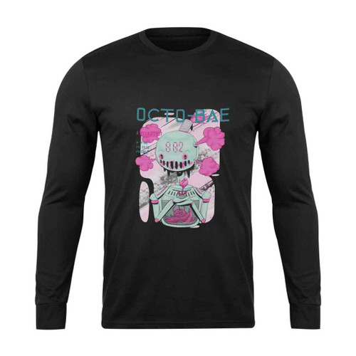 Octo Bae Aesthetic Robot Long Sleeve T-Shirt Tee