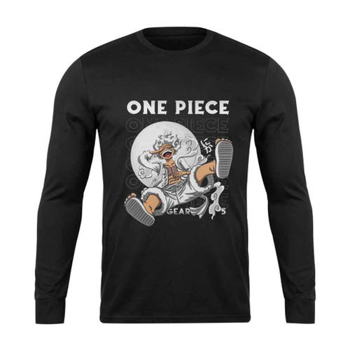 One Piece Monkey D Luffy Gear 5 Sun God Nika Long Sleeve T-Shirt Tee